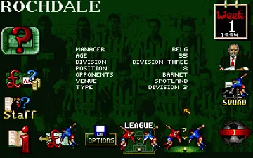 Club Football - The Manager_Disk1 screen shot game playing